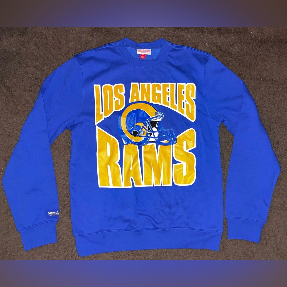 LA Rams Pullover Sweater Mitchell & Ness